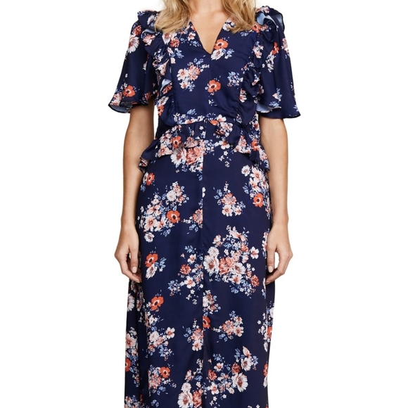 Ella Moon Floral Large Maxi Dress NWT - Picture 2 of 12
